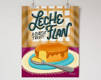 Leche Flan Food Art