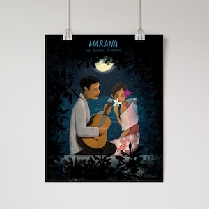 Harana (2021) | Filipino Serenade Art Print: Traditional Courtship