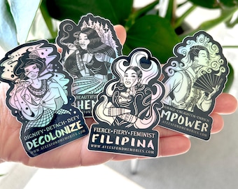 Elements Holographic Stickers