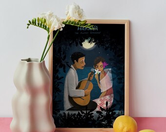Harana (Classic) is available as Valentine's Day Flat Card or 11 x 14" print