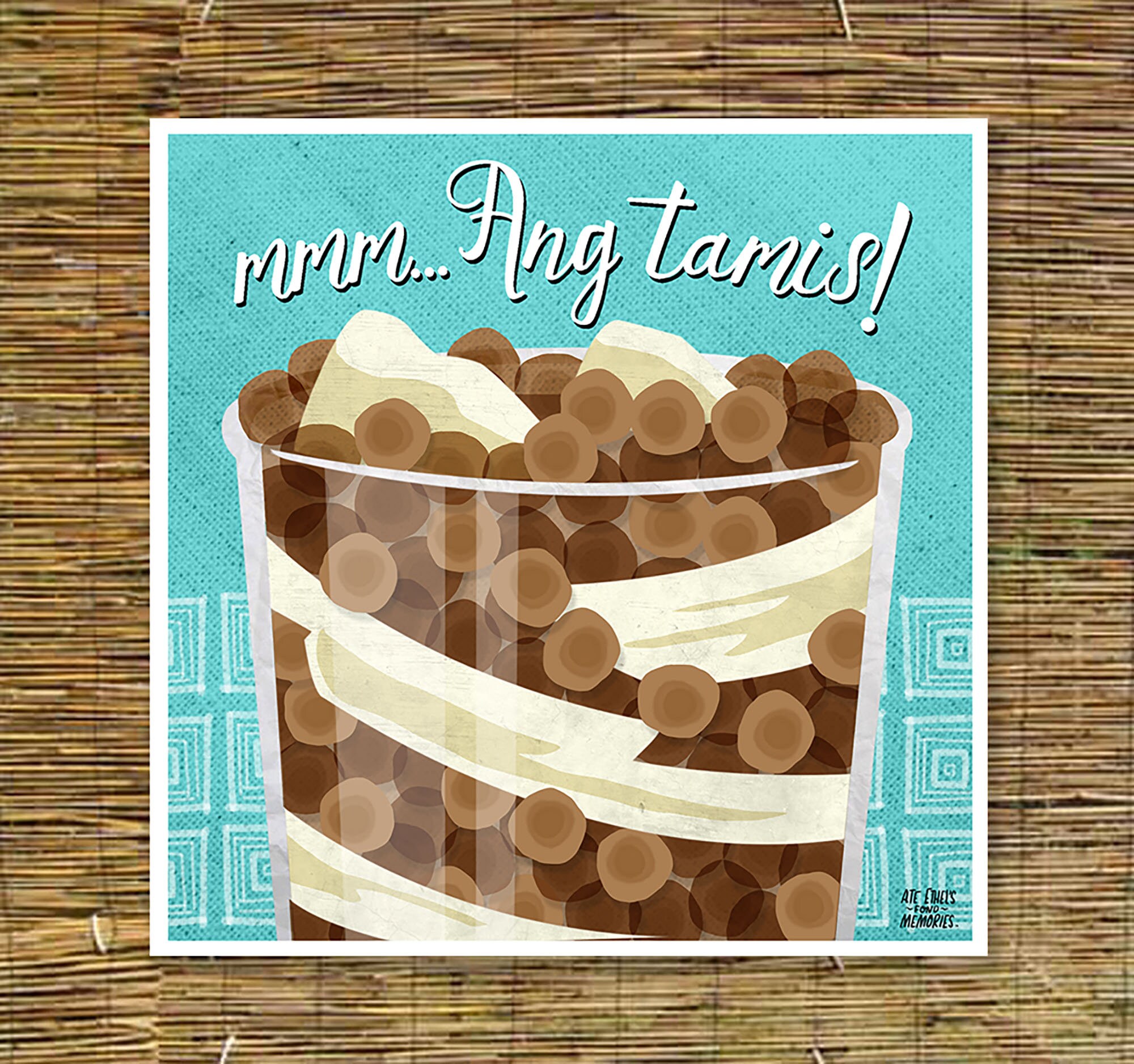 Ang Tamis Kitchen Art Print Tagalog Taho Filipino Etsy