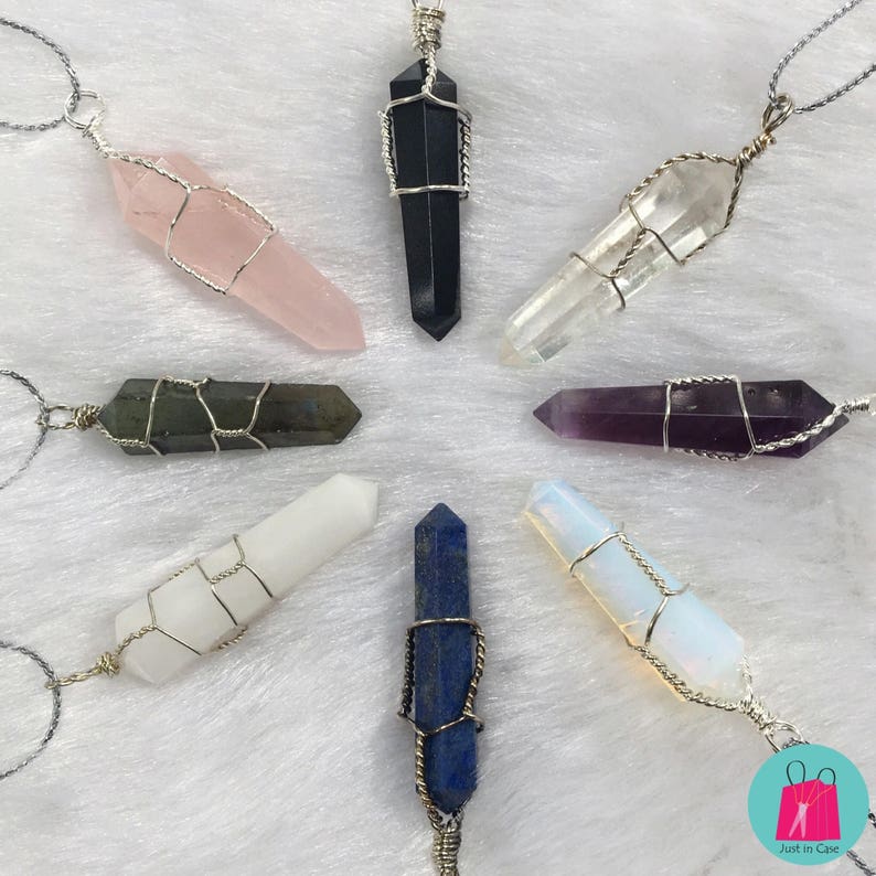 Opal Stone Necklace Opal Necklace Australian Opal Necklace Opalite Necklace Opal Crystal Necklace Opal Crystal Opalite Crystal