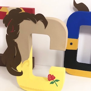 Beauty and the Beast birthday decorations | Disney  Princess decoration for rooms | Baby Shower princess decor | Princess Party decor