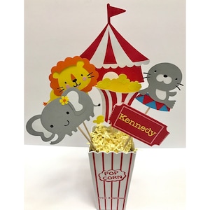 Circus Birthday Party Centerpiece, Carnival Themed Birthday Party