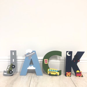 Transportation Letters (price is per letter) | Transportation Party | Car Letters | Airplane Nursery | Train Letters | Boat Letters