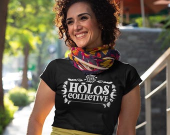 Maglietta del team The Hōlos Collective - Slim Crew / Maglietta con oli essenziali / doTERRA / alberi, cristalli / viaggi