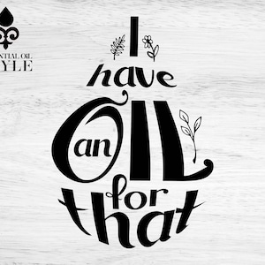 Może przedstawiać: Czarno-biały projekt graficzny z tekstem "Mam olej na to".