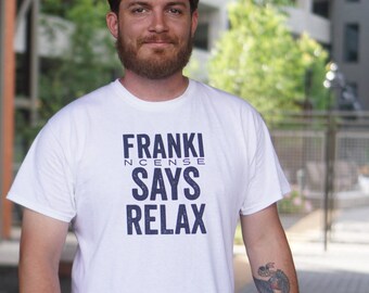 FRANKI SAYS RELAX - Essential Oil Men's T-shirts  | doTERRA Men | Young Living Men