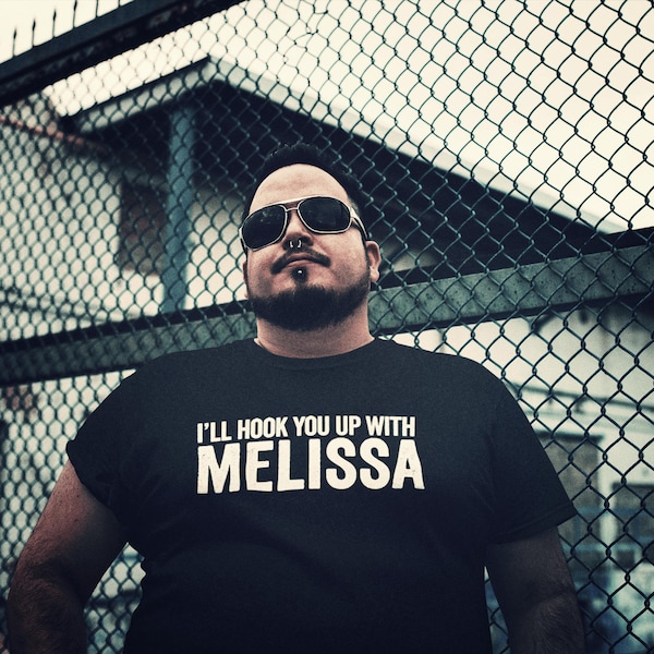 I'll Hook You Up with Melissa - Essential Oil T-shirts pour hommes doTERRA Hommes Jeunes hommes vivants