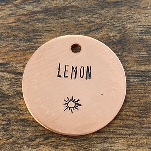 Dog ID Tag, Sun Dog Tag, Trees Dog Tag, Dog Tags, Sunshine dog Tag, Pet ID Tag, Personalized Dog Tag, Custom Dog Tag, Dog Tags for Dogs