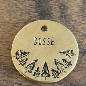 Médaille d'identification pour chien personnalisée Médaille d'identification pour chien collier d'identification pour chien Médaille d'identification pour chien silencieuse pour collier pour médaillon de chien personnalisé