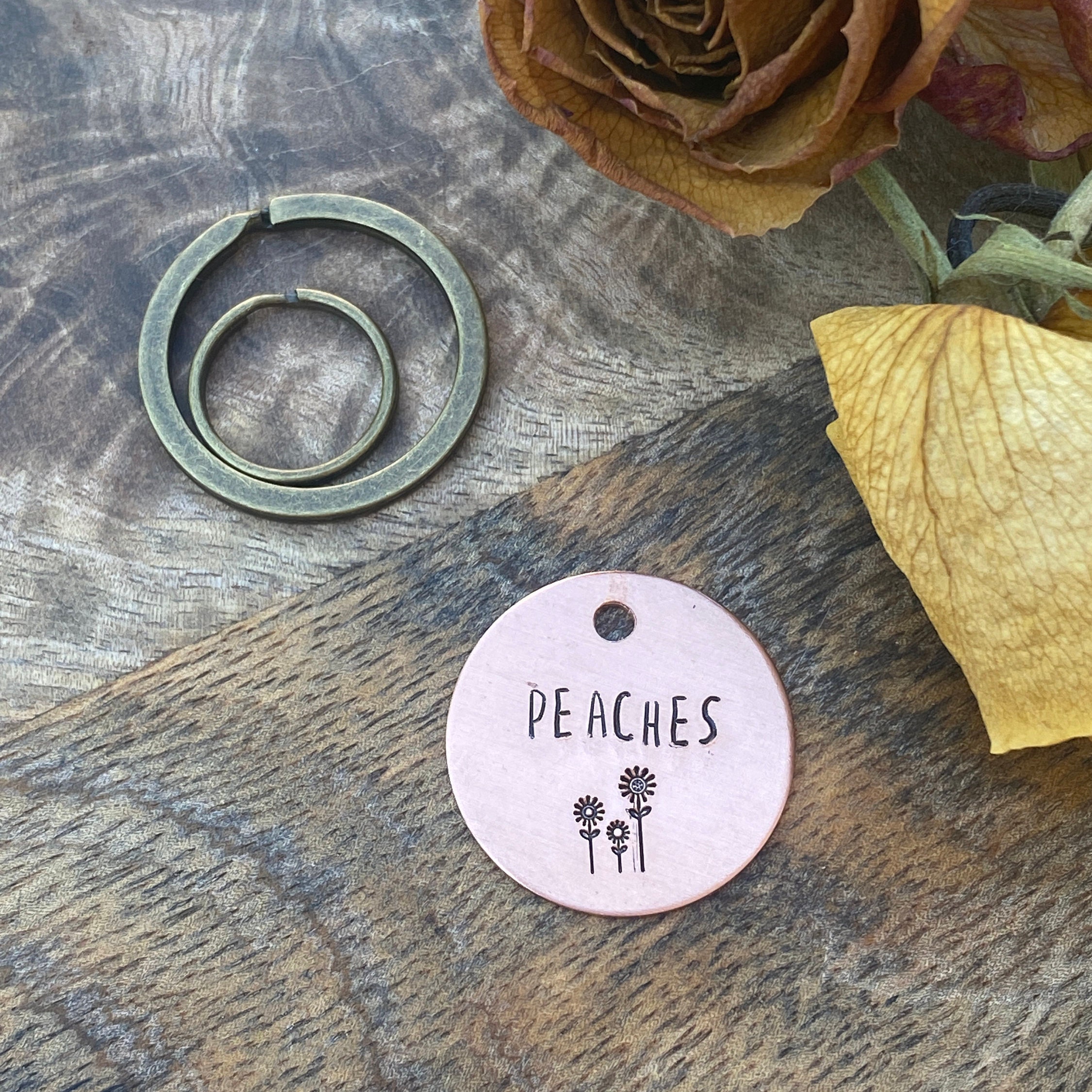 Tiny Pet Id Tag Engraved Dog Name Tag Dog Tag Small Dog Etsy