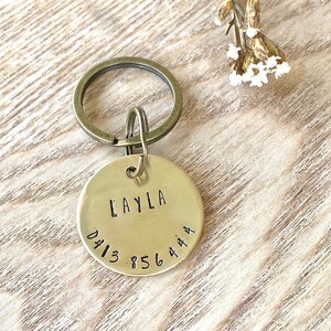 Cat Tag, Dog Tag, Cat ID Tag, Personalized Cat Tag, Dog Id Tag, Engraved Cat Tag, Collar Tag, Custom ID Tag, Pet ID Tag, Microchipped, Small