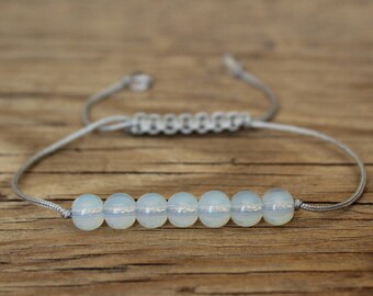 Moonstone bead bracelet harmony yoga bracelet moonstone fertility love bracelet moonstone jewelry inspirational bracelet holiday gift idea