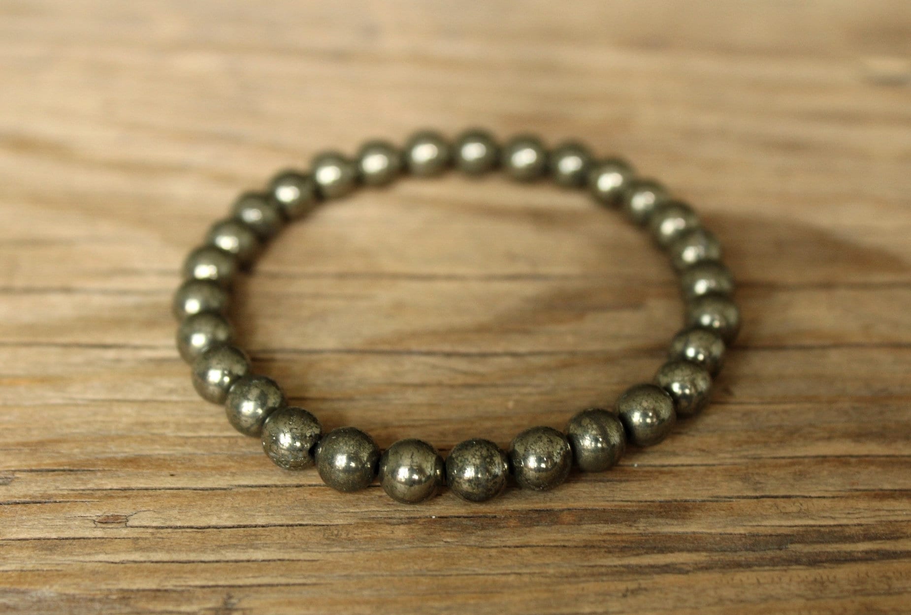 Pyrite bracelet