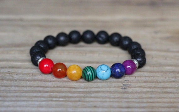 etsy lava rock bracelet