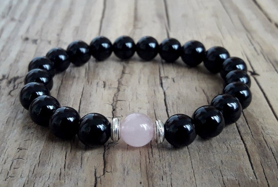 womens black onyx bracelet