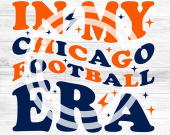 Chicago Football svg png, pdf, svg files for cricut, vinyl cut file, screen print, iron on