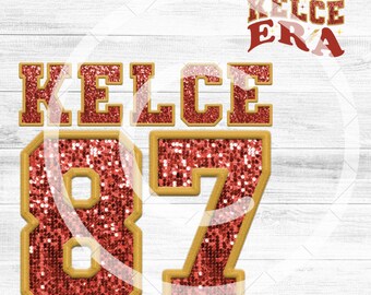 Kansas City Era Sequin png, vinyl cut file, screen print, iron on, DTF