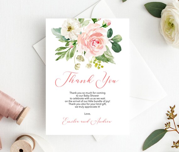 thank you for coming to our baby shower