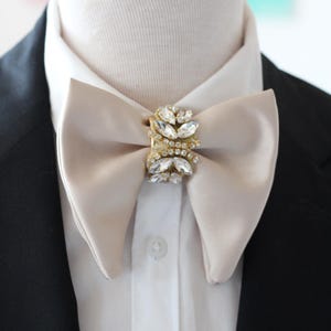 Cravatta Da Uomo E Da Donna, Con Fiocco Di Seta, Vintage, Con - Foto 3