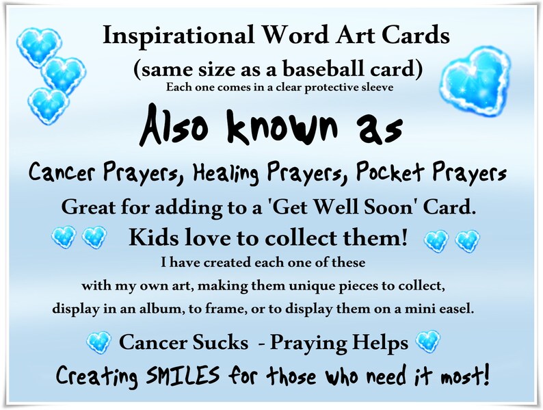 Healing Prayer Cancer Gift for Friend Gift for a Sick | Etsy