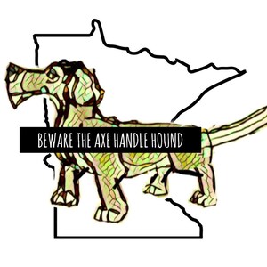 Axe handle dog