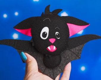 Halloween ornaments Felt bat pumpkin spider garland Decor Cute party favors Gift for kids Halloween hanging toys Personalized ornament