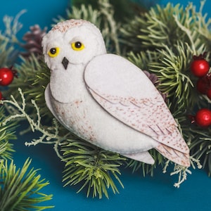 Hedwig Ornament - Etsy