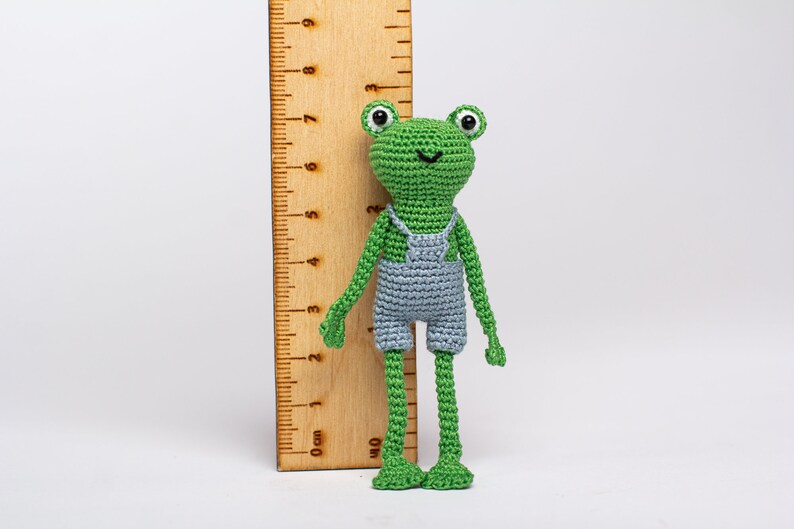 Crochet Frog Crochet Pattern PDF Miniature Toy AMIGURUMI Digital ...