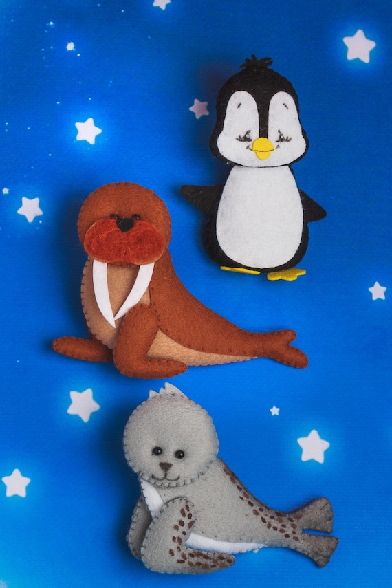 Mes adorables animaux à crocheter: phoque et pingouin - éd. française