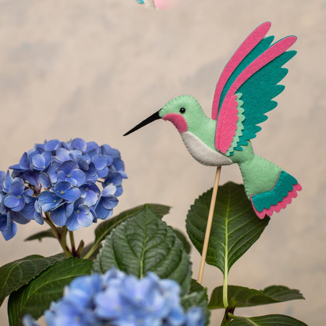 Felted Hummingbird Hummingbird Ornament: Felt Christmas Ornaments for Hanging - Etsy