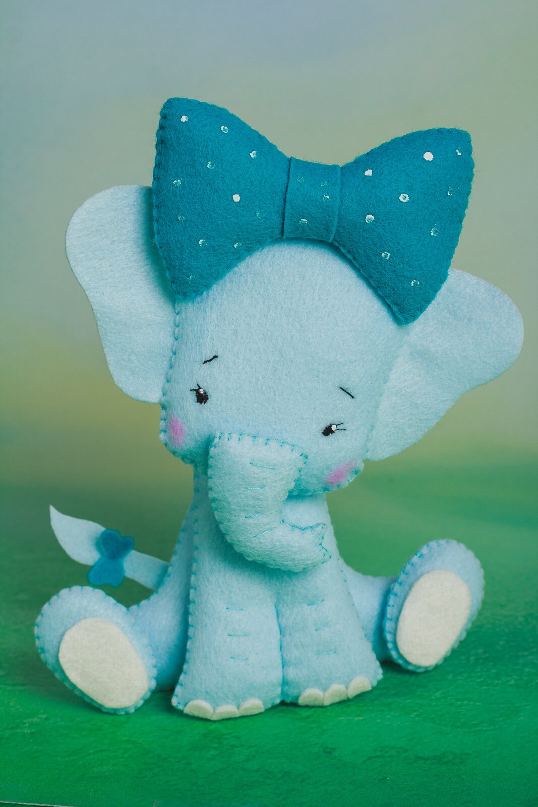 Stuffed Animals Elephant Toy Jungle Party Decor Noahs Ark Etsy UK