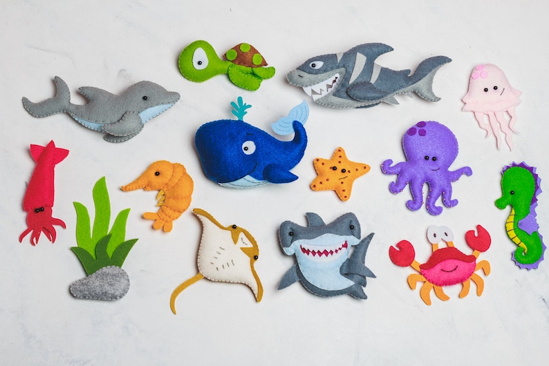 Cake Topper ocean Personalized sea birthday cake decorador Etsy