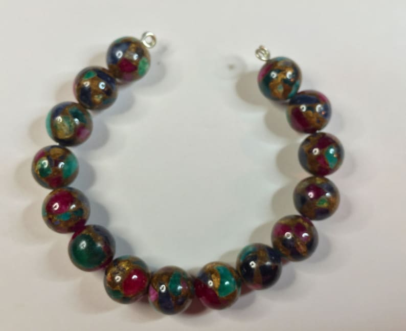 Rounds Craft Beads Zoisite Craft beads, 15 RUBY IN ZOISITE Synthetic Ruby in Zoisite Ruby In Zoisite Beads Synthetic