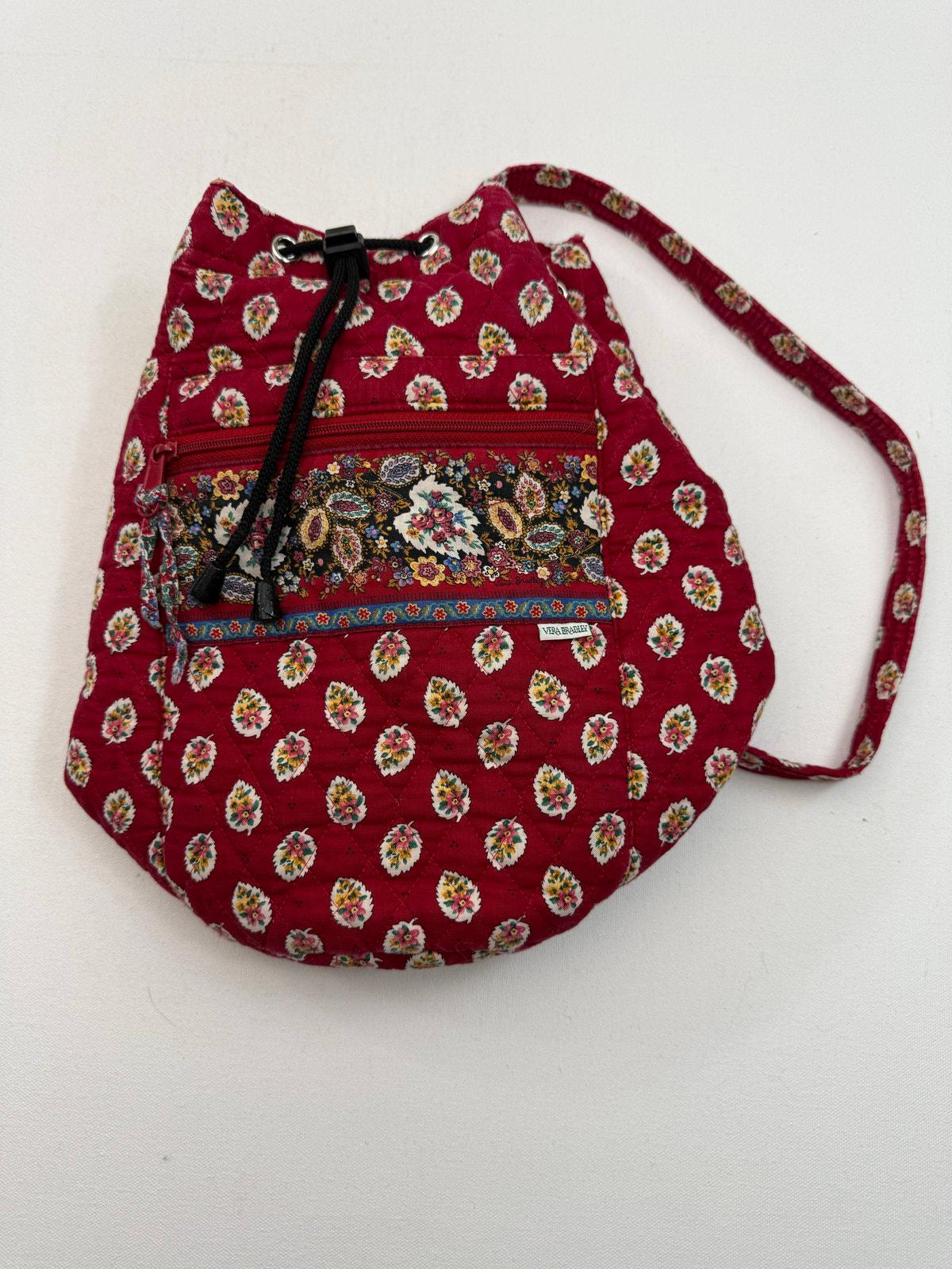 Vera Bradley Drawstring Backpack Bag - Etsy display picture 2