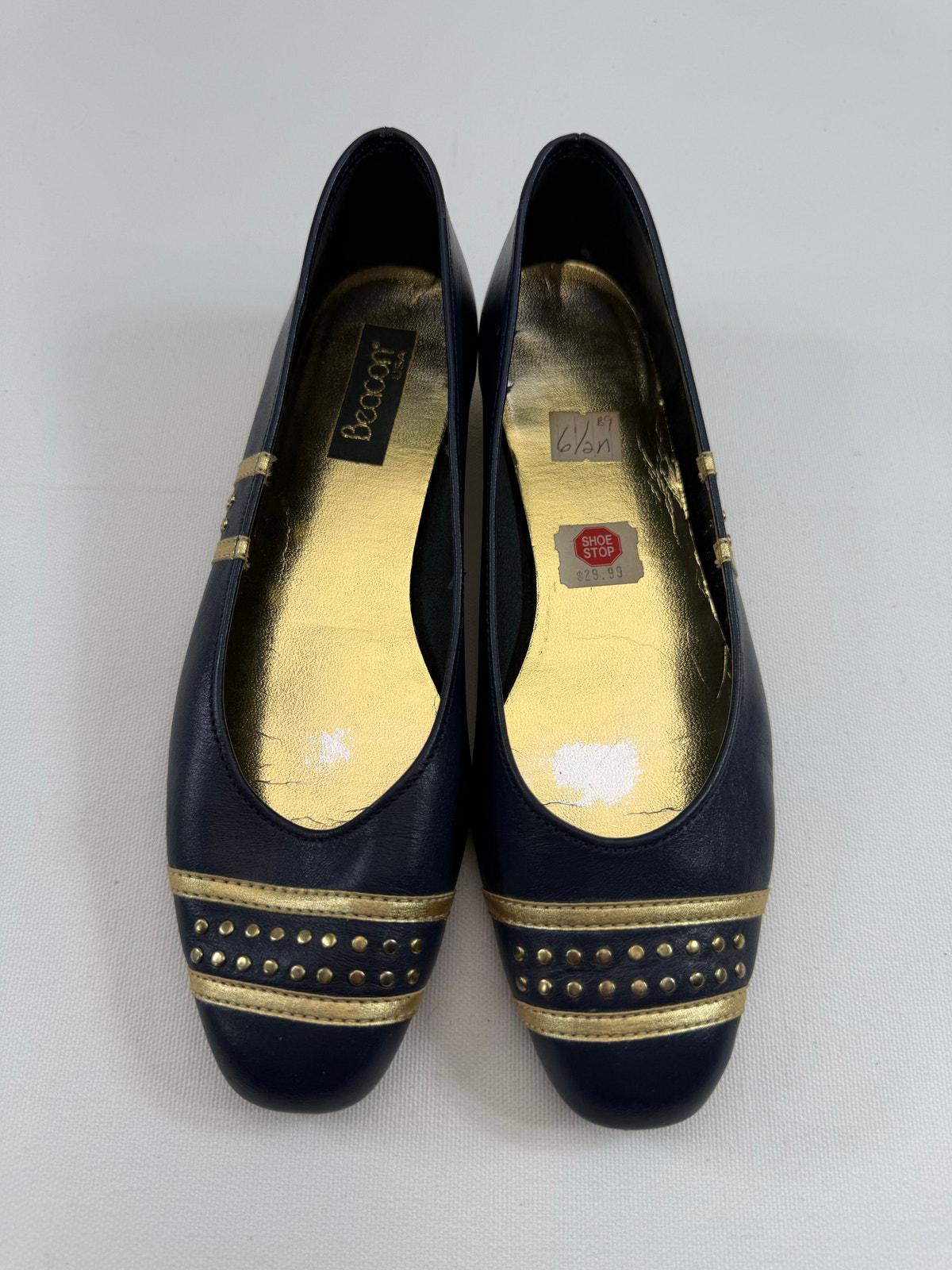 golden fish dress Suede Studded Slip On Loafers main image 1