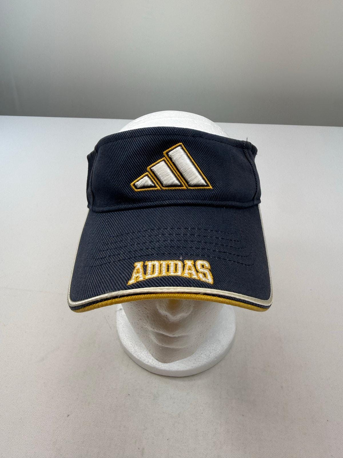 Vintage adidas Black Visor with Rainbow Trefoil Embroidery 1978 VINTAGE 70s ADIDAS RAINBOW TREFOIL RINGER STYLE T-SHIRT  main image 4