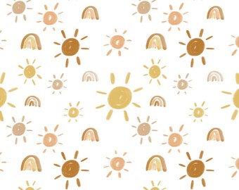 hello sunshine crib sheet