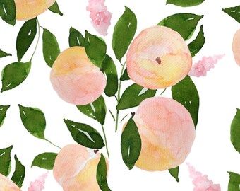peaches crib sheet
