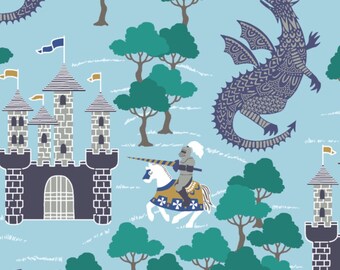 medieval crib bedding