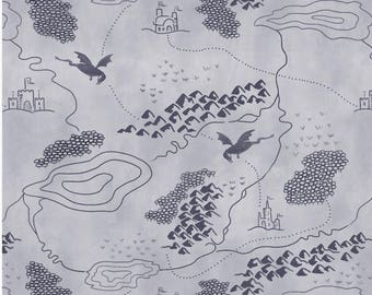 medieval crib bedding