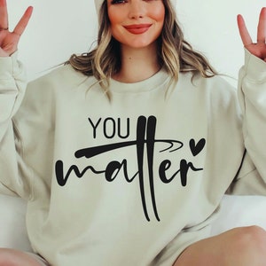 You Matter SVG PNG PDF, Christian Svg, Self Love Svg, Easter Svg, Worthy Svg, You Matter Svg, Religious Svg, Faith Svg,Jesus Svg