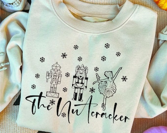 Notenkraker boerderij kerst SVG png pdf, kerstshirtontwerp (digitale download)