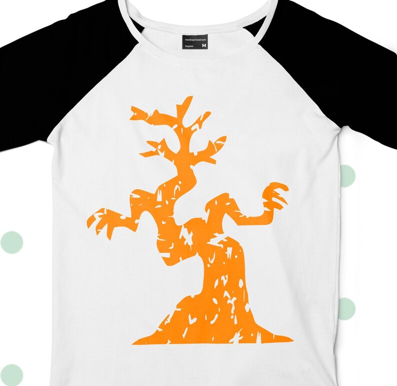 halloween monogram svg pumpkin svg cutter files costume ideas DXF witch svg EPS SVG dxf files halloween svg Spooky Tree halloween