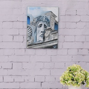 Original Painting, New Home Art, Wall Décor, Riga Painting,Wall Art by Natalia Geimane,Oil on canvas,Oil,Canvas,Oil painting,Riga,Latvia