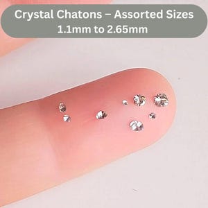 Strass Swarovski con retro a punta: cristalli di varie dimensioni da 1,1 mm a 2,65 mm per la creazione e la riparazione di gioielli