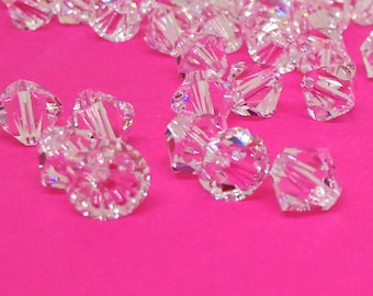 Perles toupies Swarovski 6 mm, Perles cristallines, Accessoires de bracelet, Perles en vrac, Perles Swarovski