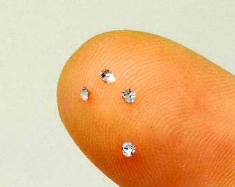 1.5mm Crystal Clear Chaton, 144 units Swarovski Crystal Rhinestones, Xilion Round, PP8 Embellishment, Foil Back, Loose Rhinestones, RC9681