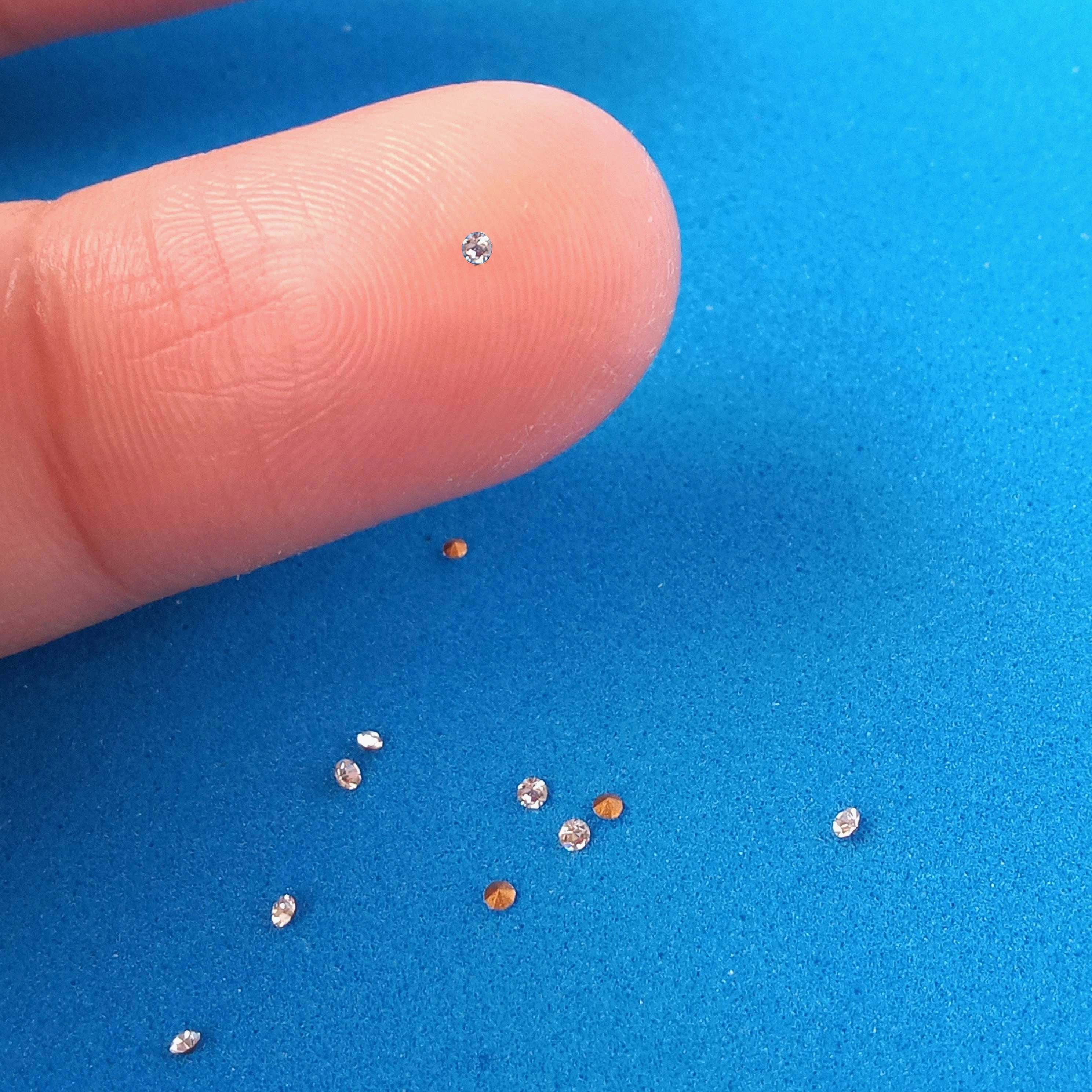 1.25mm Tiny Crystals Crystal Chatons Swarovski Chatons Tiny Chatons PP5 Tiny Rhinestones Loose Rhinestones SS2 Etsy Canada